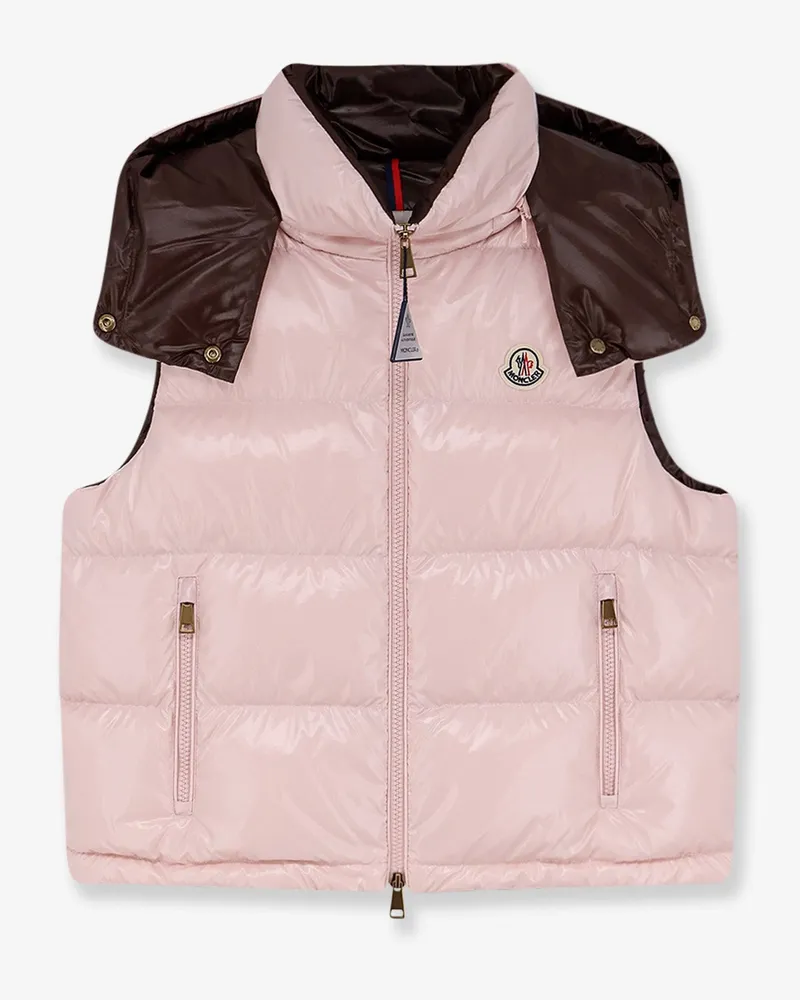 Moncler Niverolle sleeveless down jacket -  - gender_Woman Pink