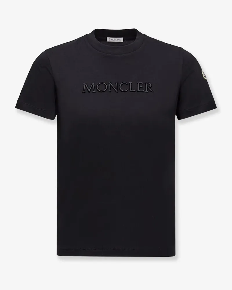Moncler Biologic cotton t-shirt -  - gender_Woman Black