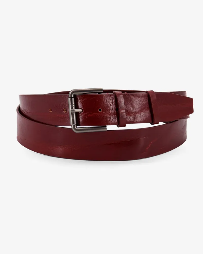 Max Mara Leather belt -  - gender_Woman Red