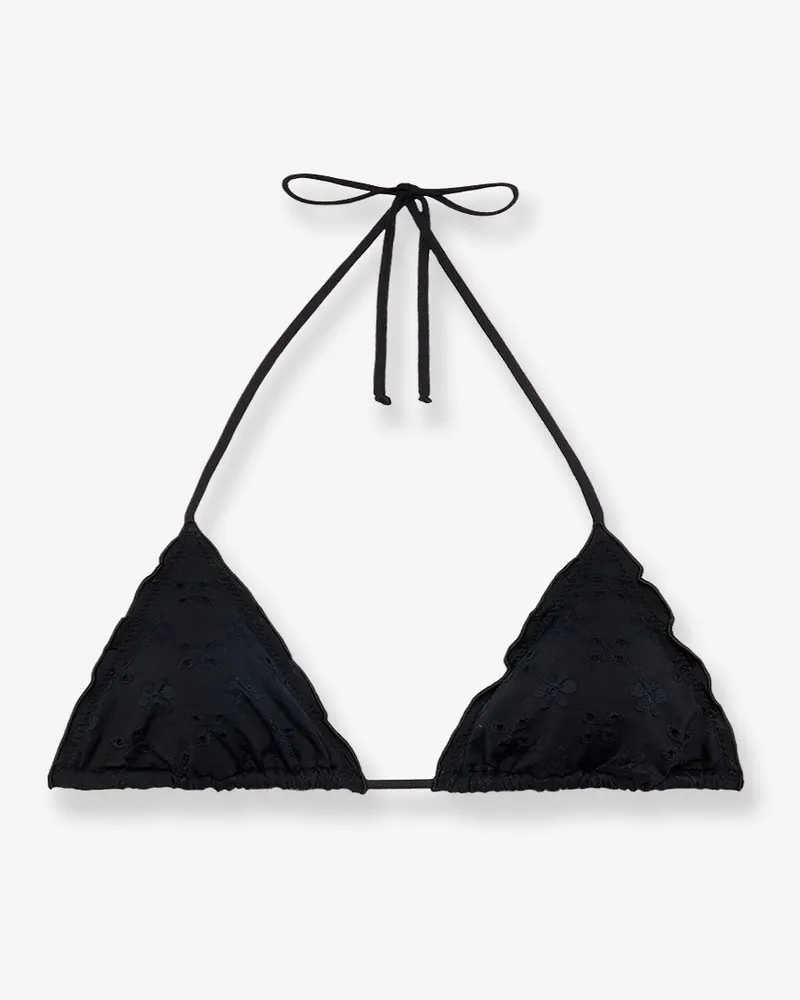 MC2 Saint Barth Sagittarius viscose blend bikini top -  - gender_Woman Black