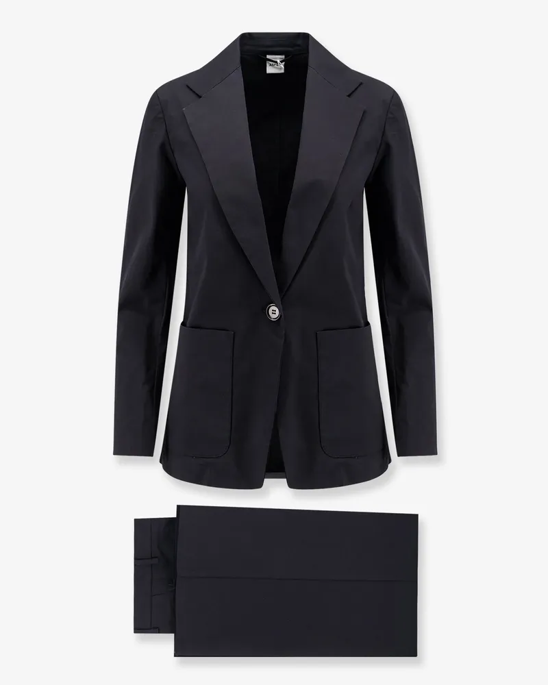 ASPESI Stretch cotton suit -  - gender_Woman Black