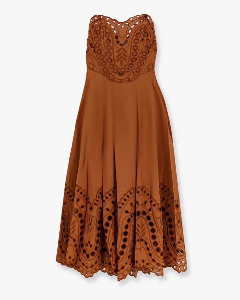 Charo Ruiz Marlin Long Dress -  - gender_Woman Brown