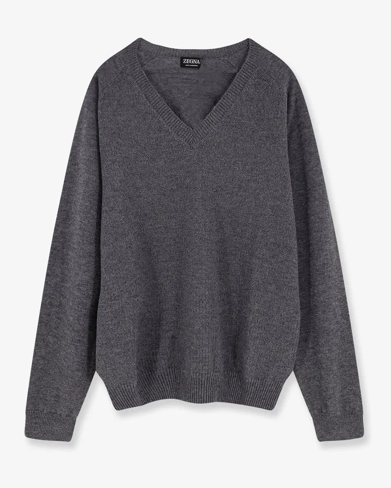 Ermenegildo Zegna Cashmere sweater -  - gender_Man Grey