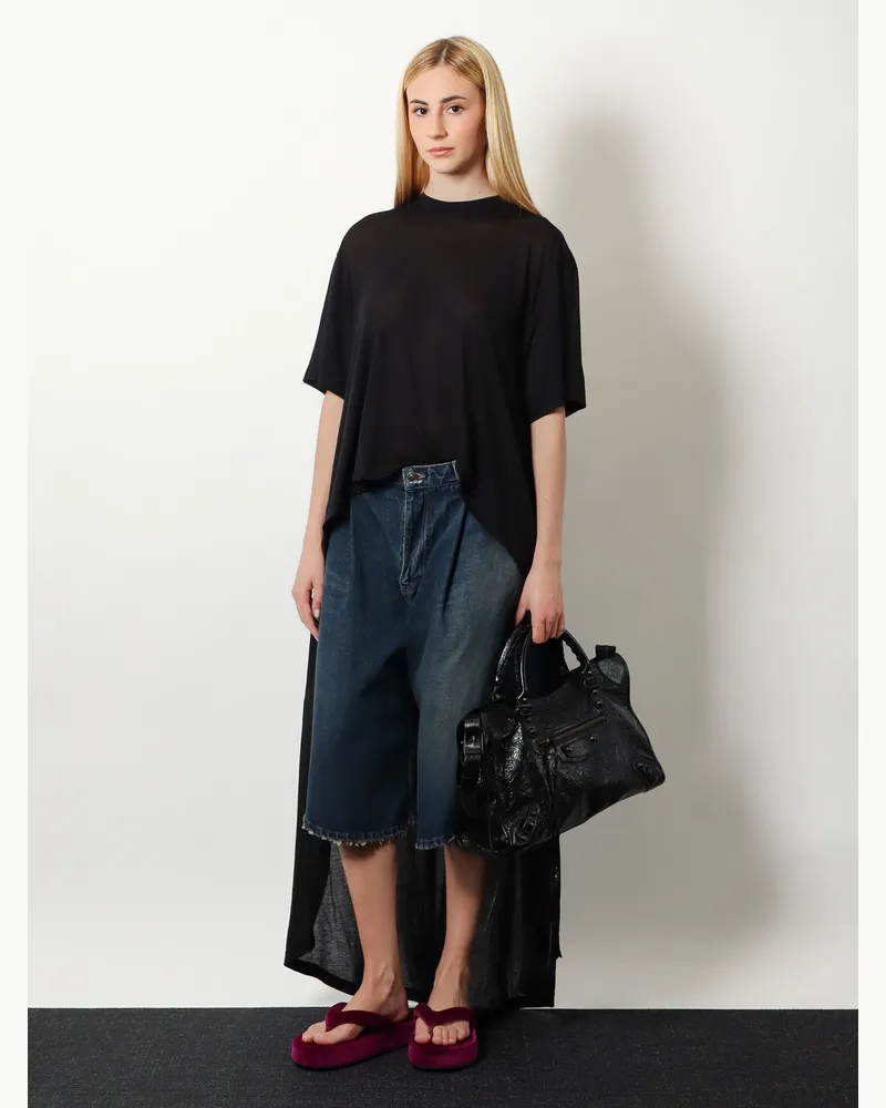 Balenciaga Le City Medium leather handbag -  - gender_Woman Black