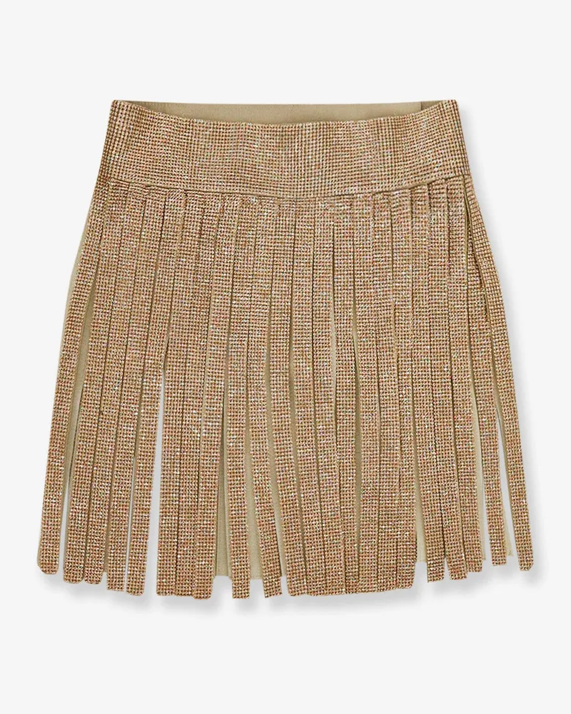 Dolce & Gabbana Skirt with crystals -  - gender_Woman Gold