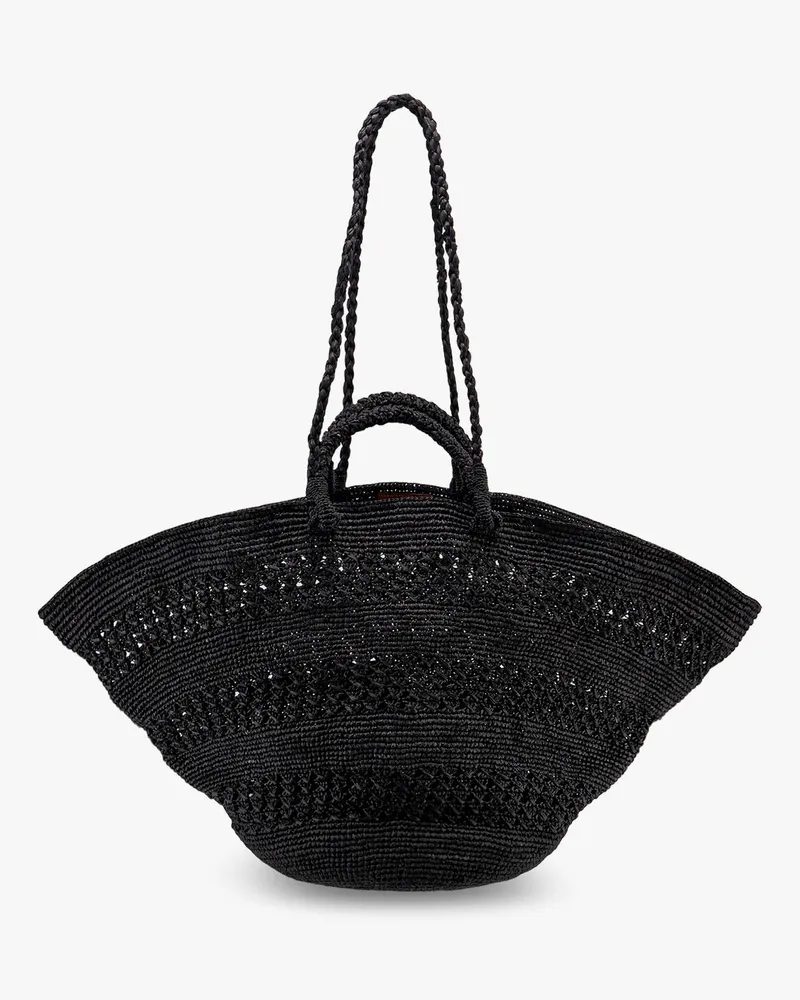 IBELIV Sol perforated rafia handbag -  - gender_Woman Black