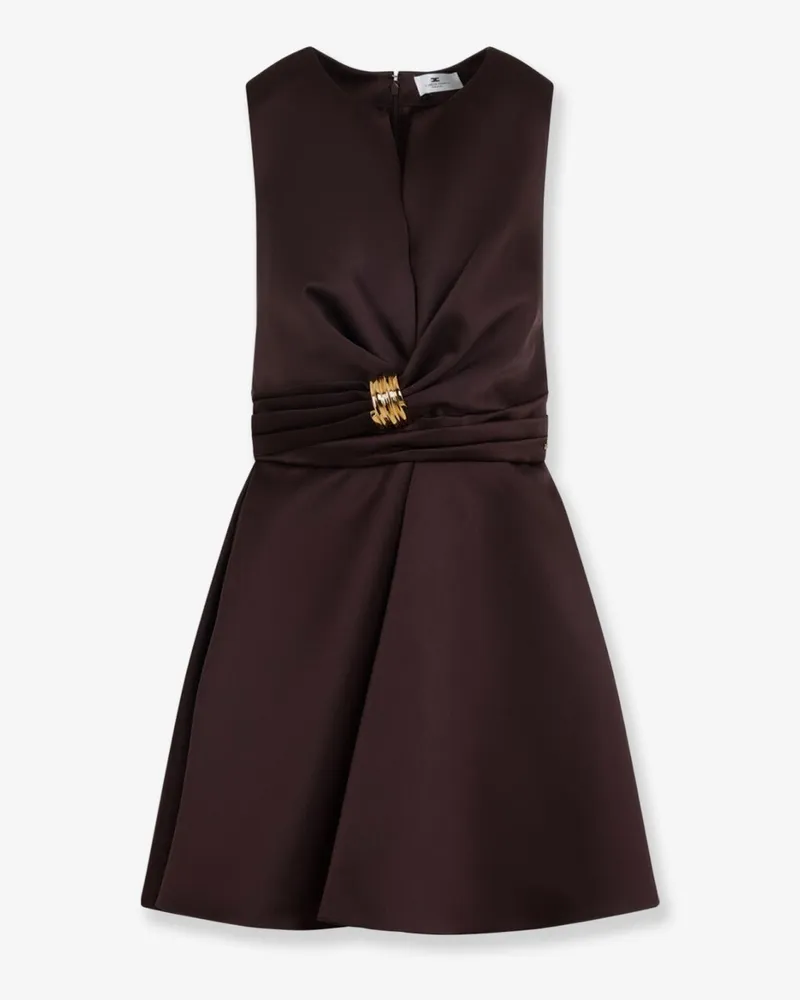 Elisabetta Franchi Events Mini Dress -  - gender_Woman Brown