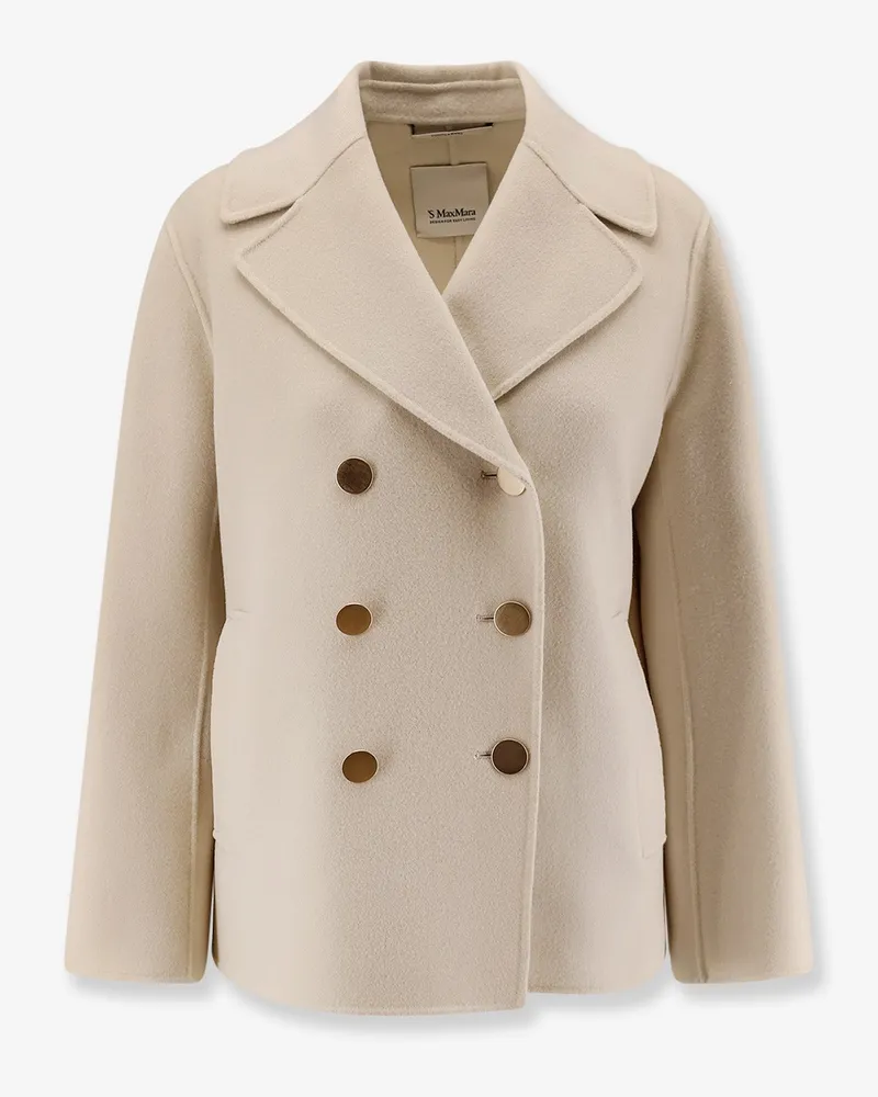 Max Mara Smmmargot Double fabric coat -  - gender_Woman White