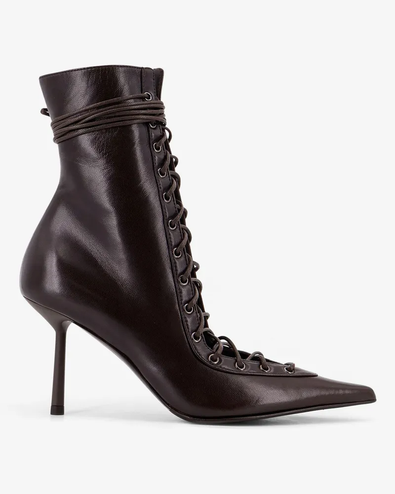 Le Silla Colette leather ankle boots -  - gender_Woman Brown