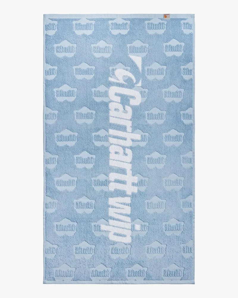 Carhartt WIP Heart train cotton beach towel with jacquard motif -  - gender_Man 