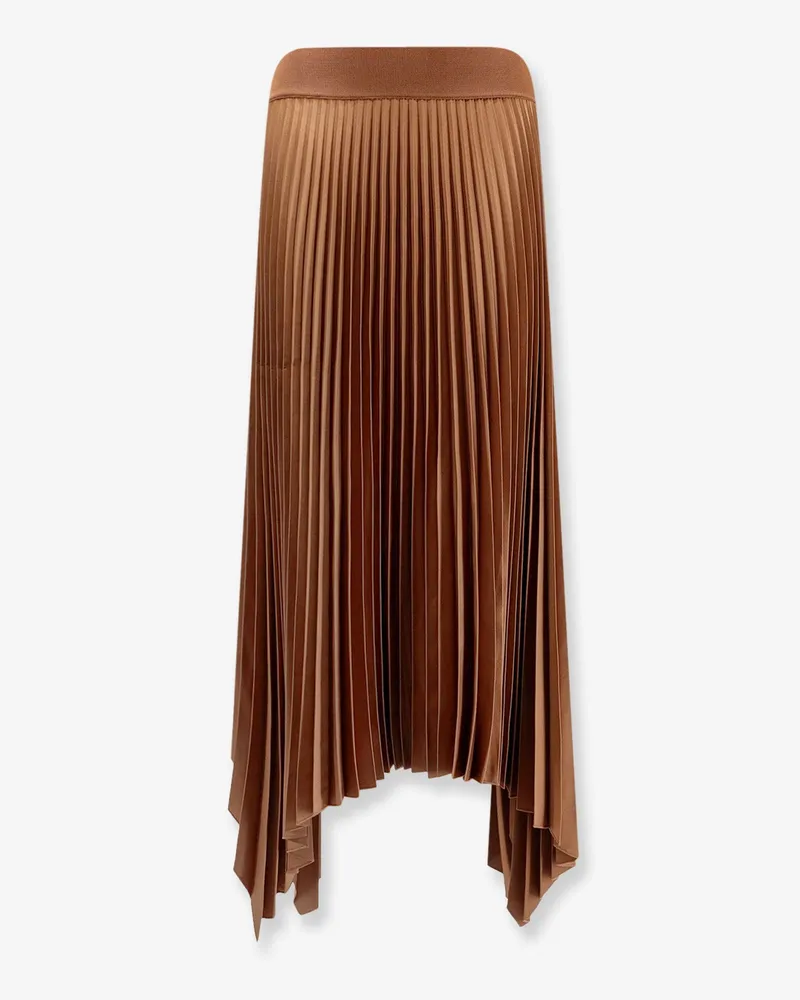 Joseph Pleated skirt -  - gender_Woman Brown