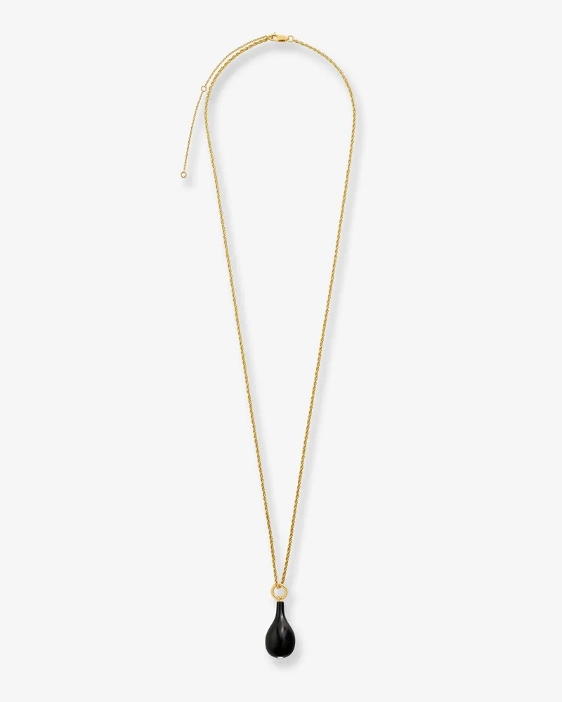 Totême Onix Drop Necklace -  - gender_Woman Gold