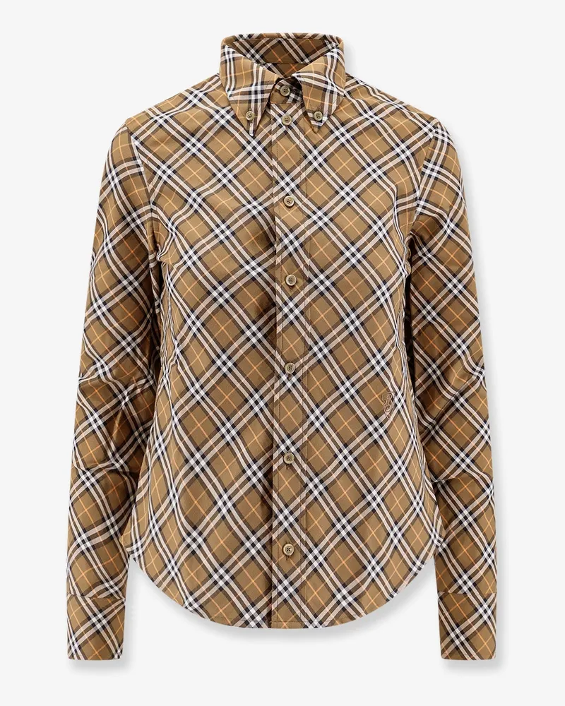 Burberry Organic cotton shirt -  - gender_Woman Beige