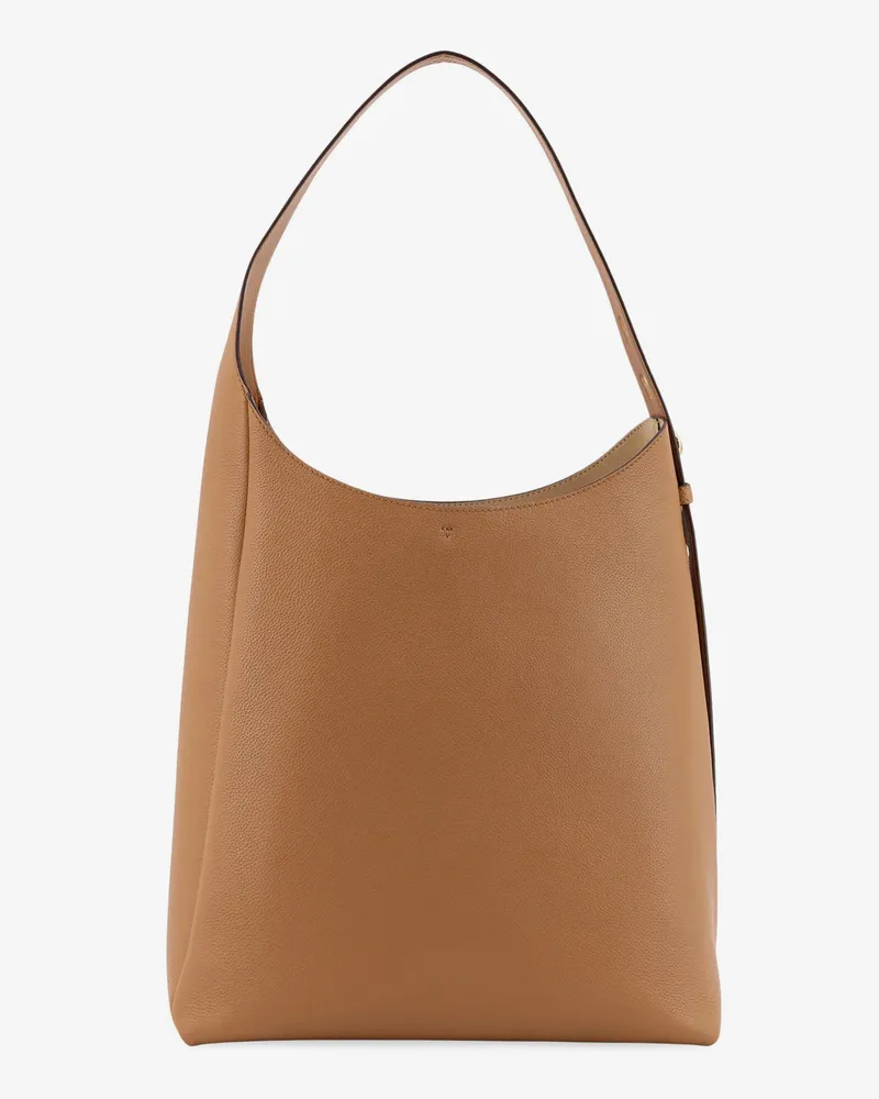 Tory Burch Romy Hobo leather bag -  - gender_Woman Beige
