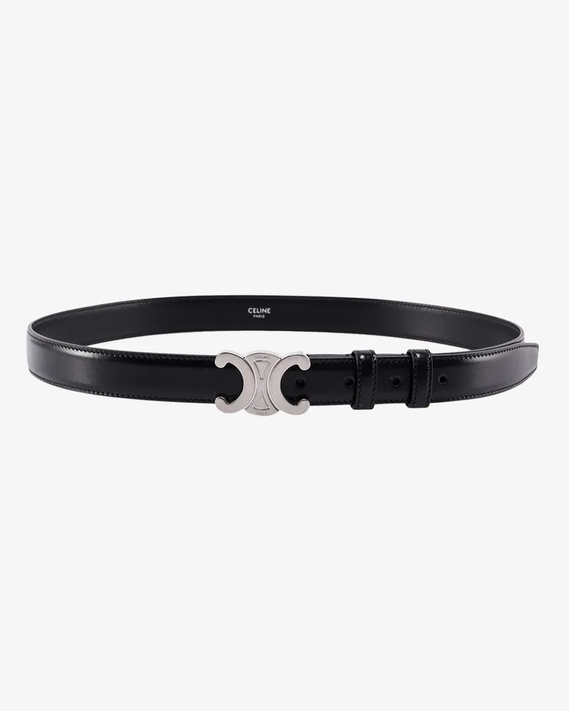 Celine Leather belt -  - gender_Man Black
