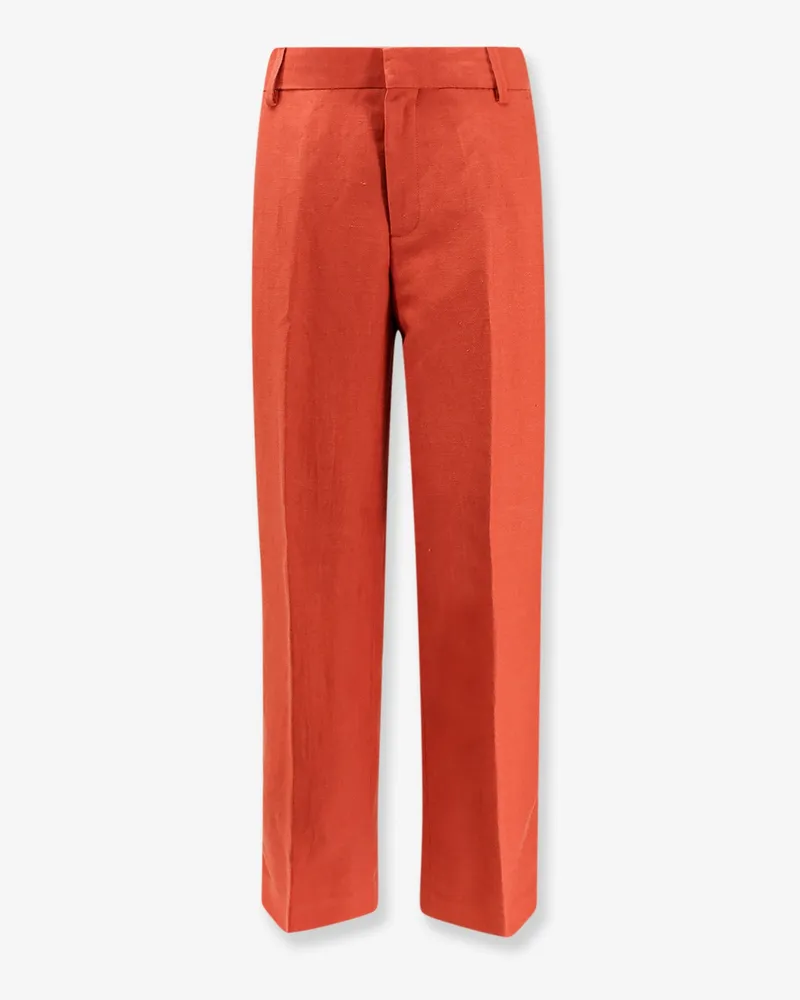 Closed Jurdy cotton and linen trousers -  - gender_Woman Red