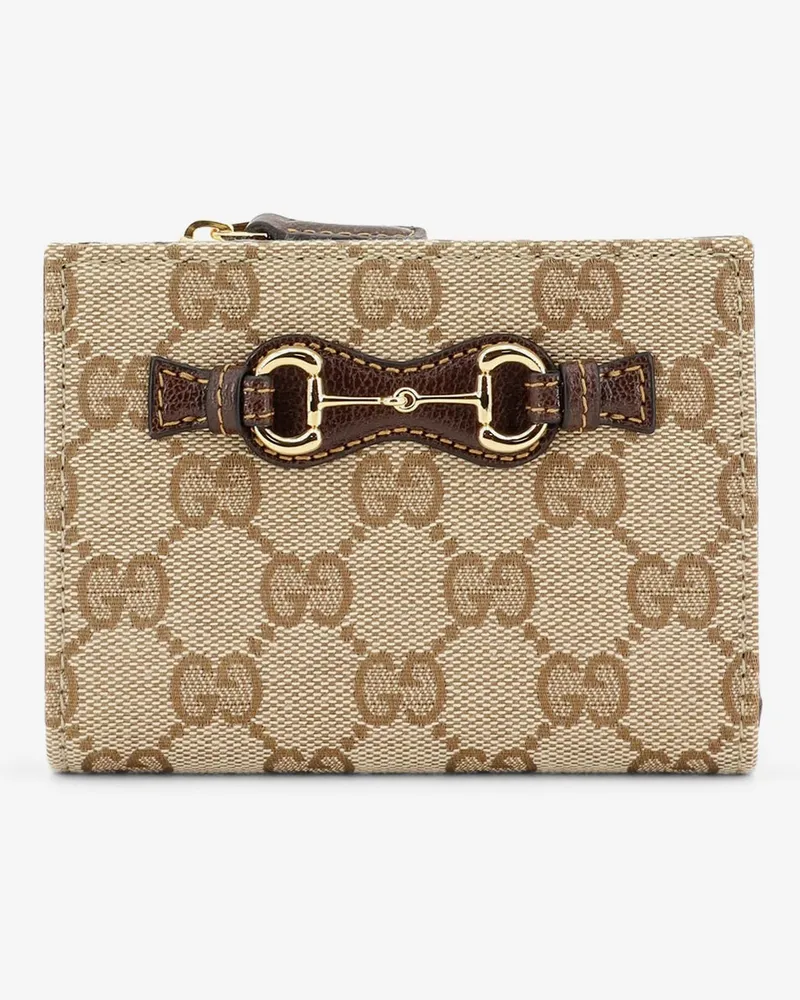 Gucci GG fabric wallet -  - gender_Woman Beige