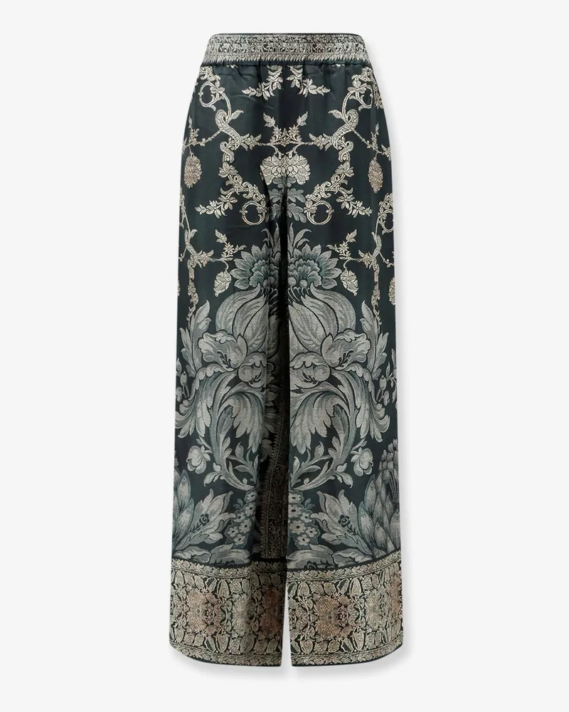 Pierre-Louis Mascia Aloe Silk Pants -  - gender_Woman Green