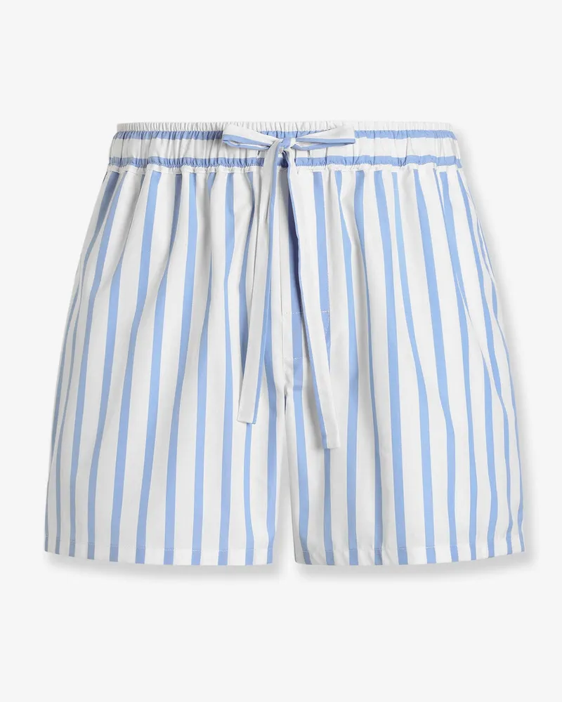 Dolce & Gabbana Cotton poplin shorts -  - gender_Man White