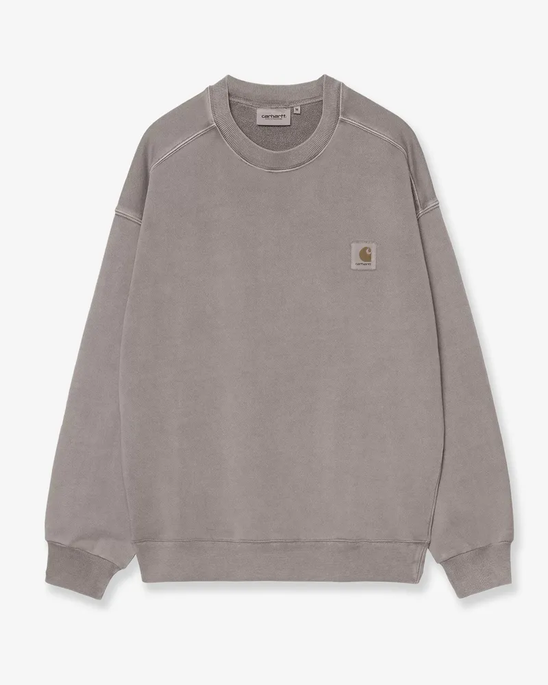 Carhartt WIP Nelson cotton sweatshirt -  - gender_Man Grey