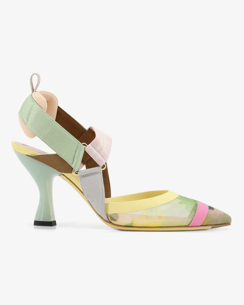 Fendi Colibri multicolor mesh pumps -  - gender_Woman Multicolor