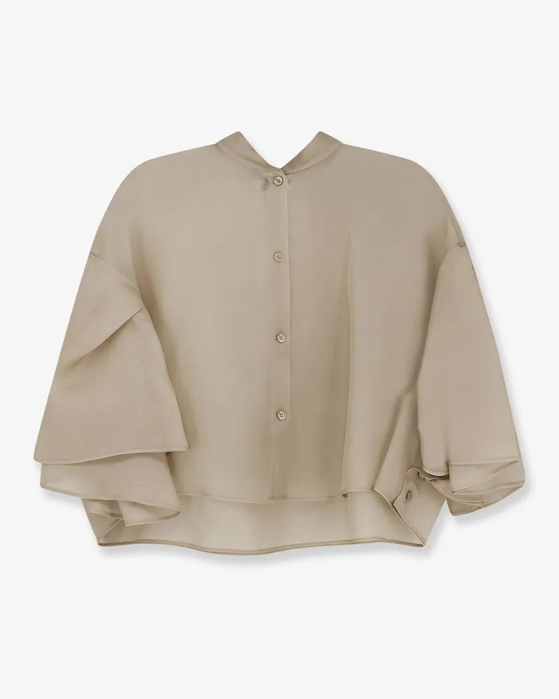 Max Mara Mxadonna silk shirt -  - gender_Woman Beige