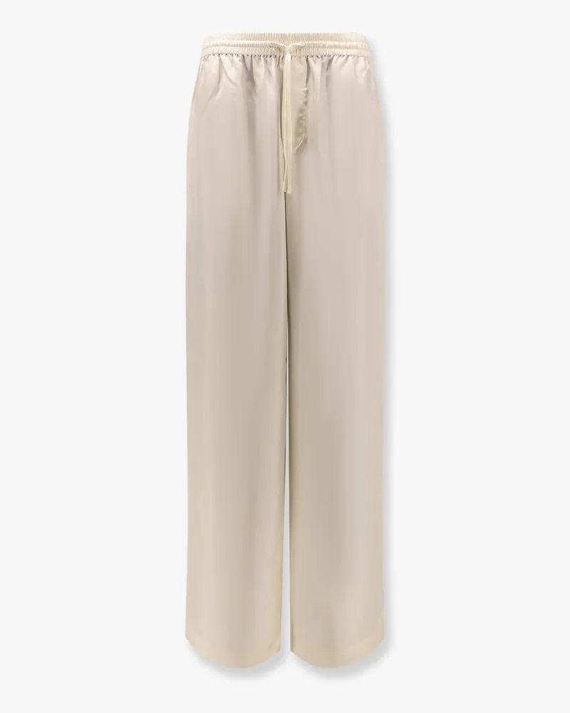 Róhe Jogger silk trousers -  - gender_Woman Beige