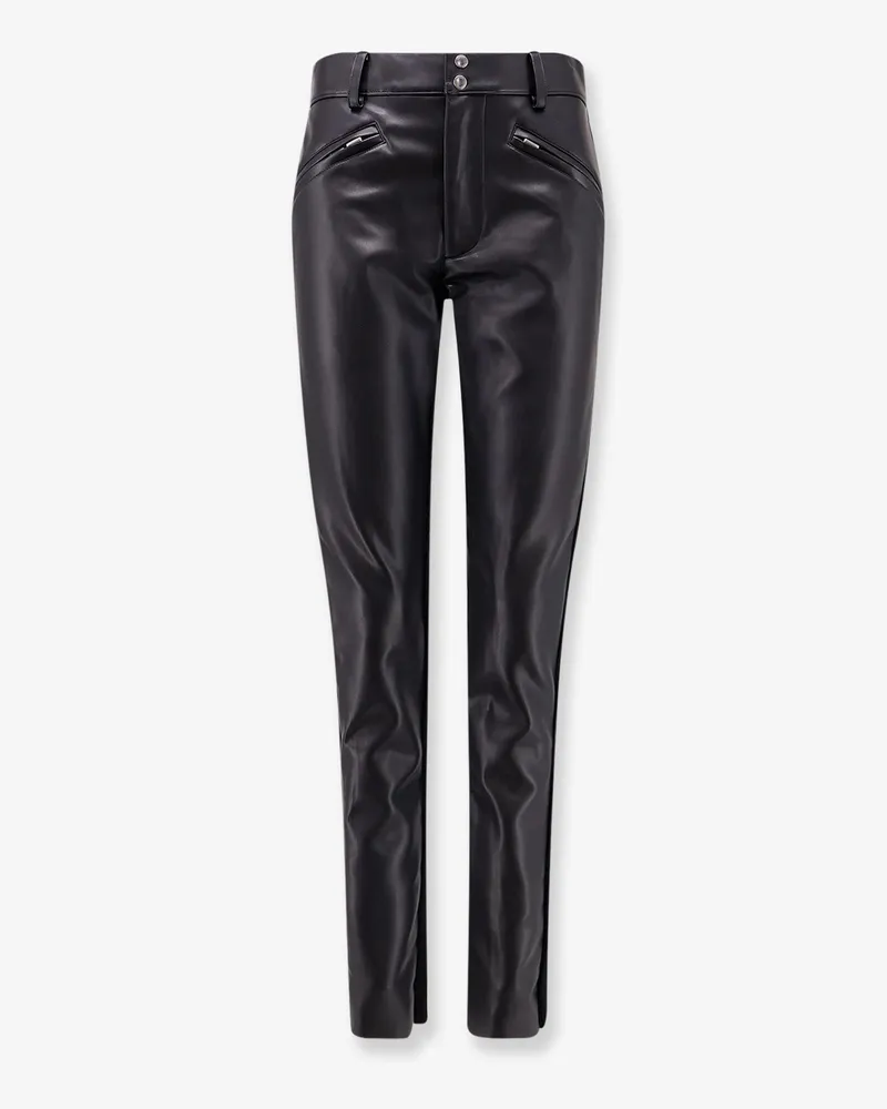 Sacai Faux leather trousers -  - gender_Woman Black