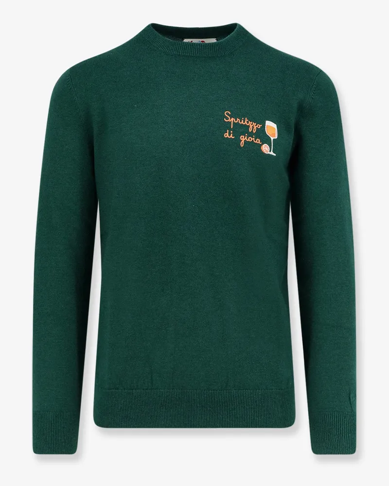 MC2 Saint Barth Heron Light Embry Wool Blend Sweater -  - gender_Man Green