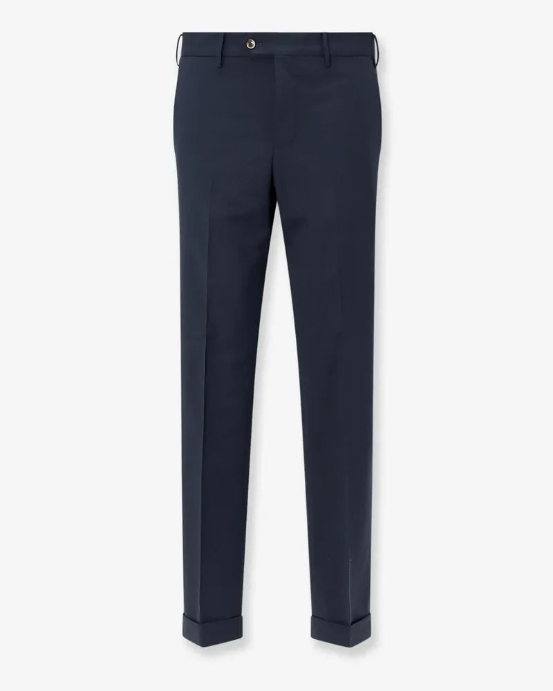 PT TORINO Style Master Fit stretch wool trousers -  - gender_Man Blue