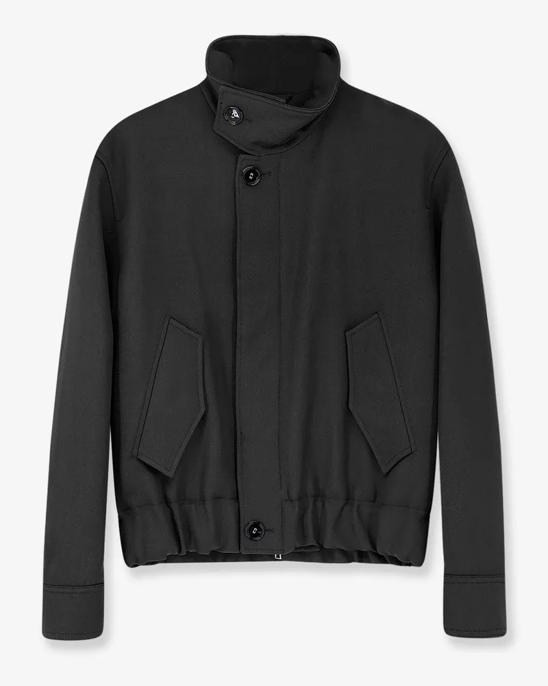 AMI Paris Virgin wool bomber -  - gender_Man Grey