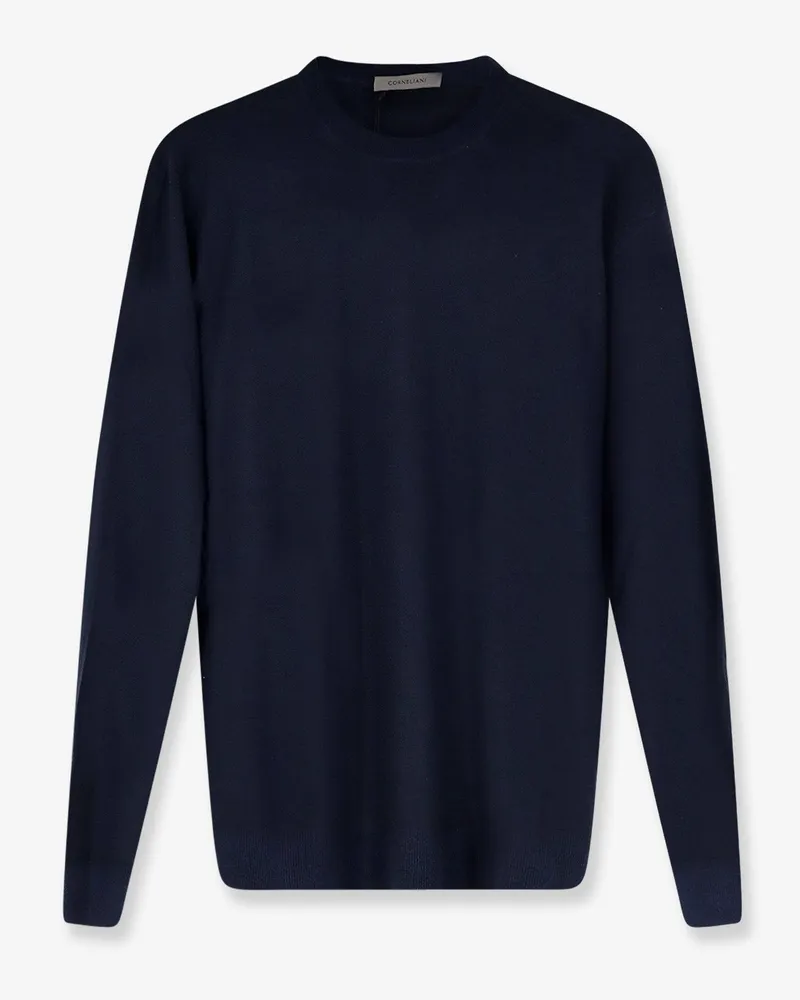 Corneliani Virgin wool sweater -  - gender_Man Blue