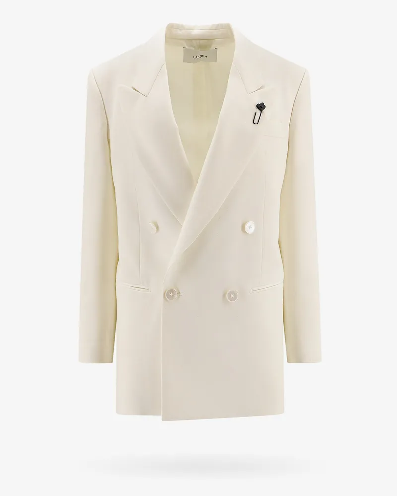 LARDINI Double-breasted blazer -  - gender_Woman White