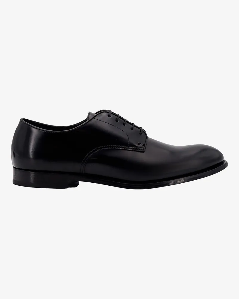 Doucal´s Patent leather lace-up shoe -  - gender_Man Black