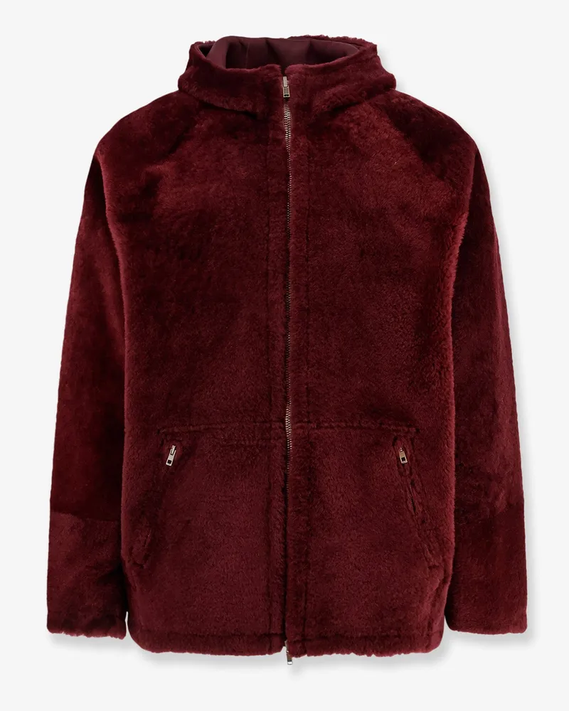 Salvatore Santoro Reversible Shearling Jacket -  - gender_Man Red