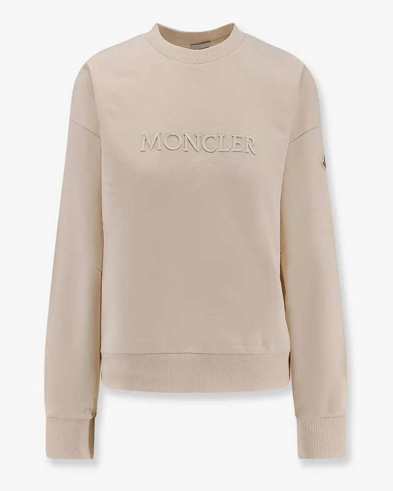 Moncler Cotton sweatshirt -  - gender_Woman Beige
