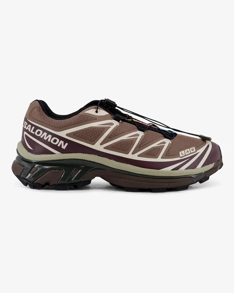 Salomon XT-6 mesh sneakers with contrasting profiles -  - gender_Man Beige