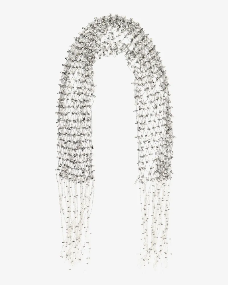 Dries van Noten Scarf Necklace -  - gender_Woman Silver