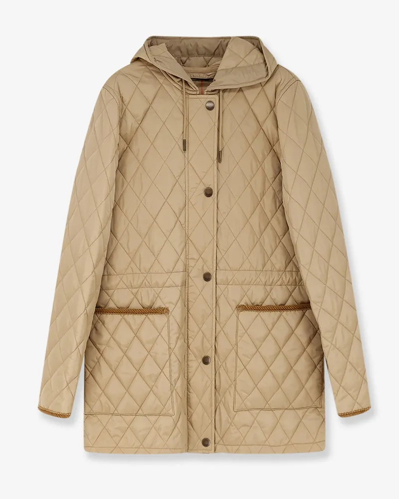 Burberry Bromley quilted nylon jacket -  - gender_Woman Beige