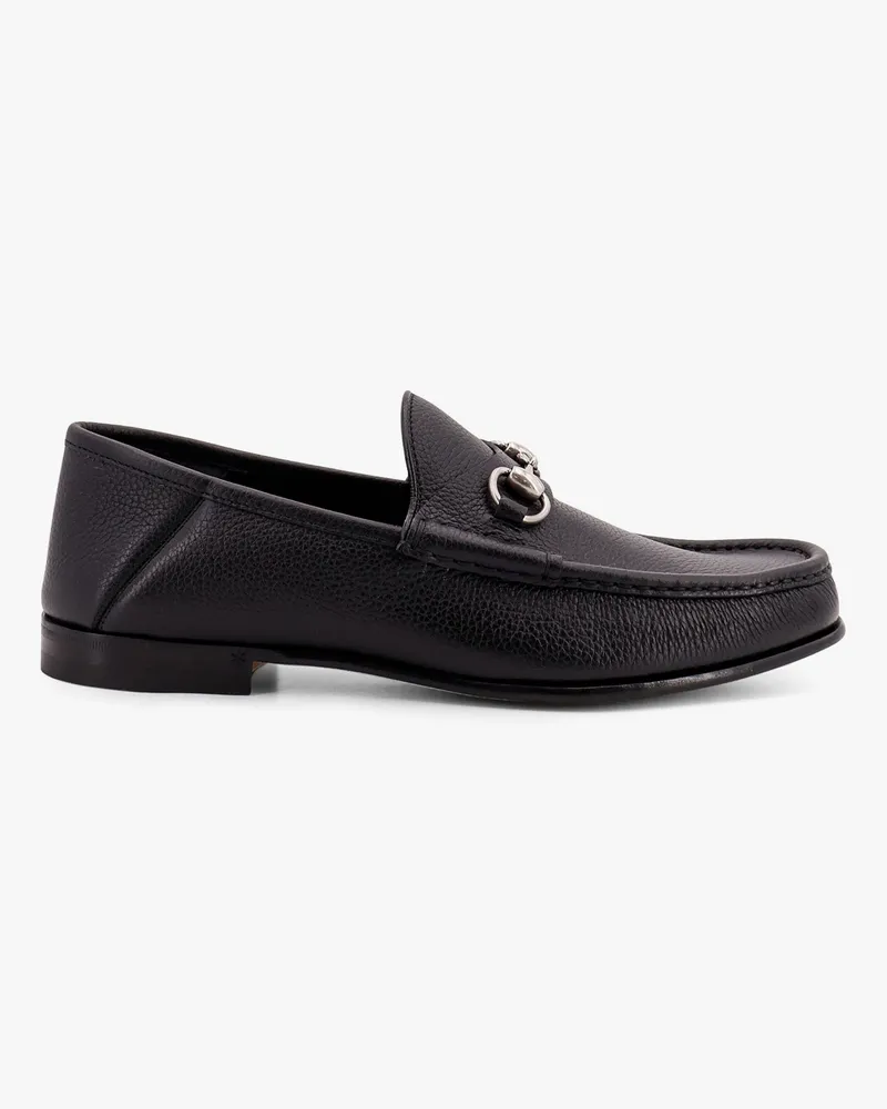 Gucci Leather loafer with iconic horsebit -  - gender_Man Black