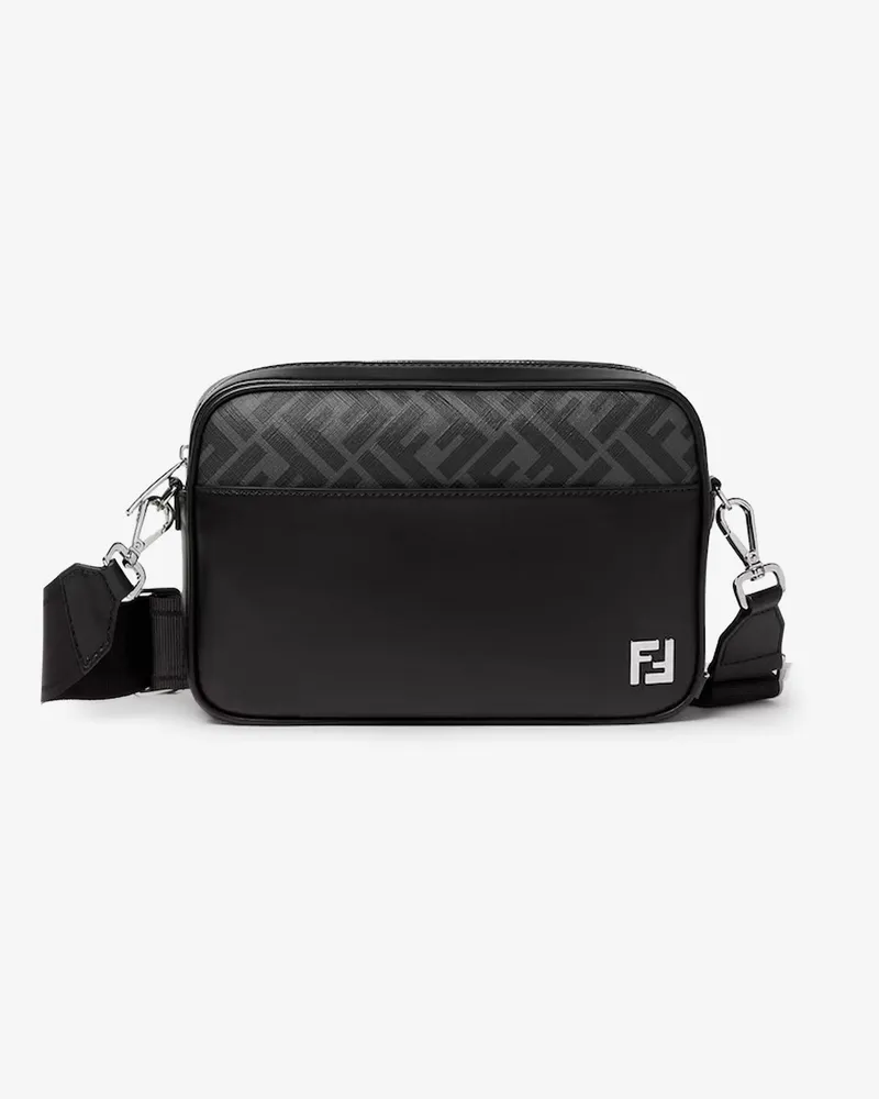 Fendi Camera Case Squared FF crossbody bag -  - gender_Man Black