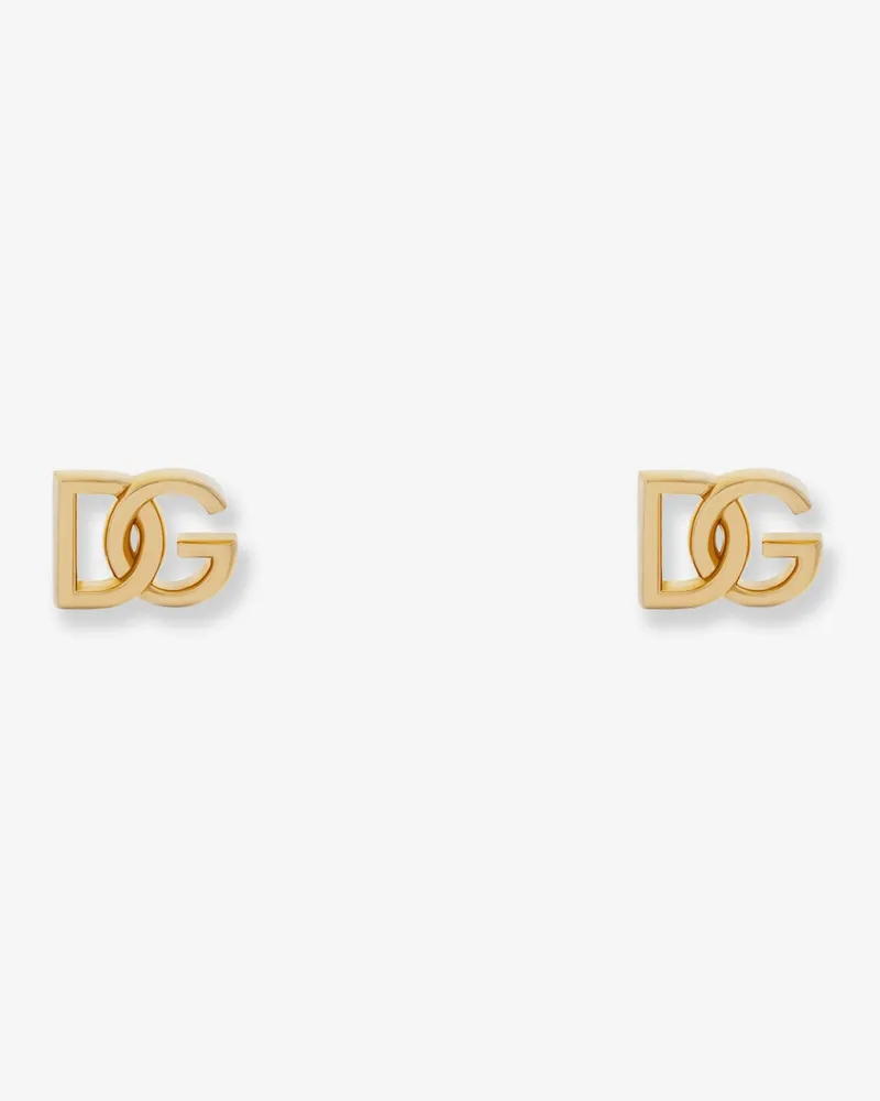 Dolce & Gabbana DG brass earrings -  - gender_Woman Gold