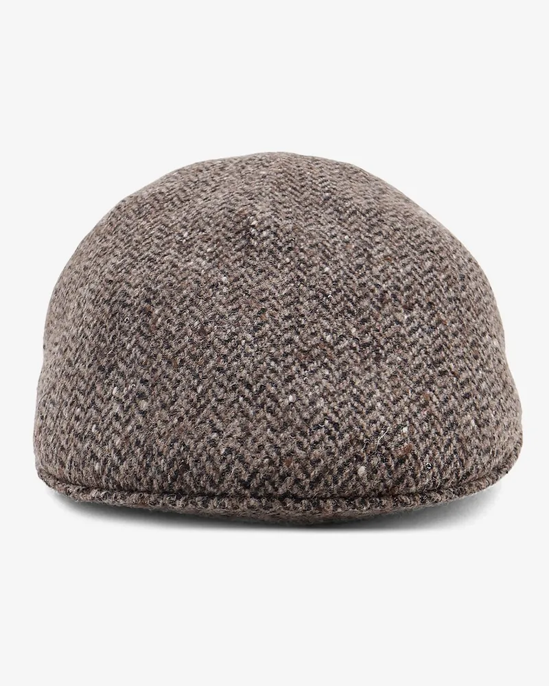 Brunello Cucinelli Wool hat with Dazzling motif -  - gender_Woman Brown
