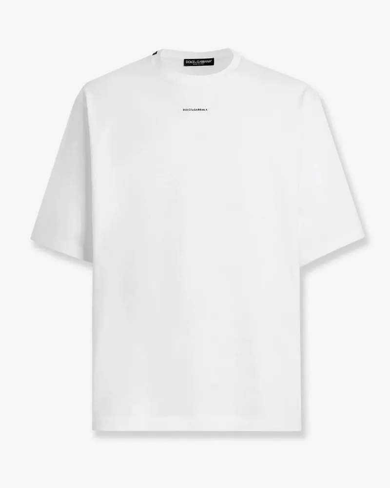 Dolce & Gabbana Oversized cotton T-shirt -  - gender_Man White