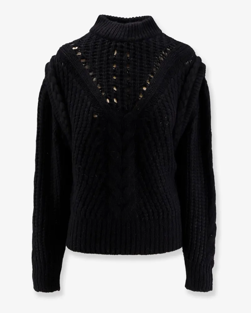 HUGO BOSS Wool and alpaca blend sweater -  - gender_Woman Black