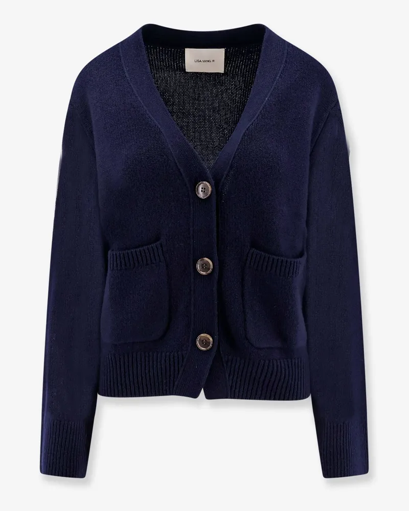 Lisa Yang Danni Cashmere Cardigan -  - gender_Woman Blue