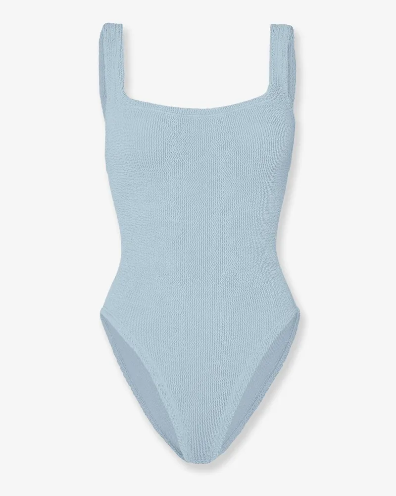 Hunza G Crinkle fabric one-piece swimsuit -  - gender_Woman Brown