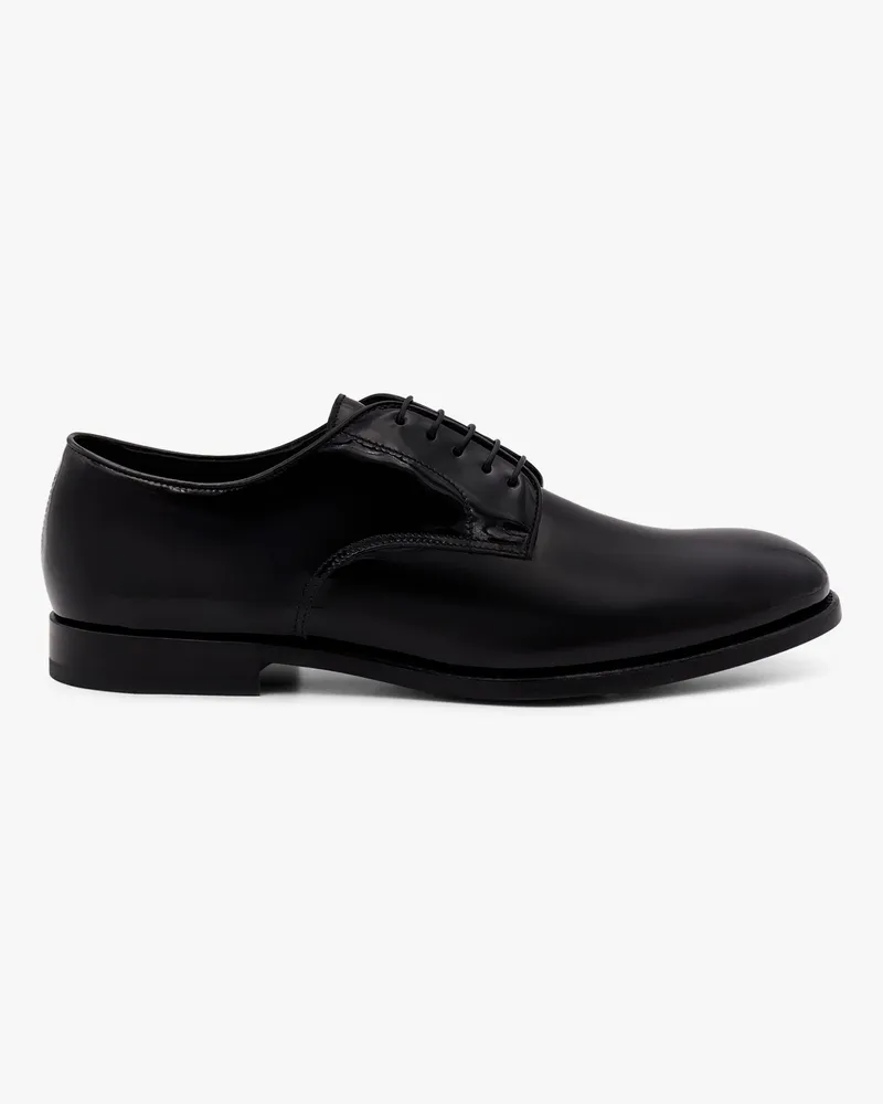 Doucal´s Lace-up patent leather shoe -  - gender_Man Black