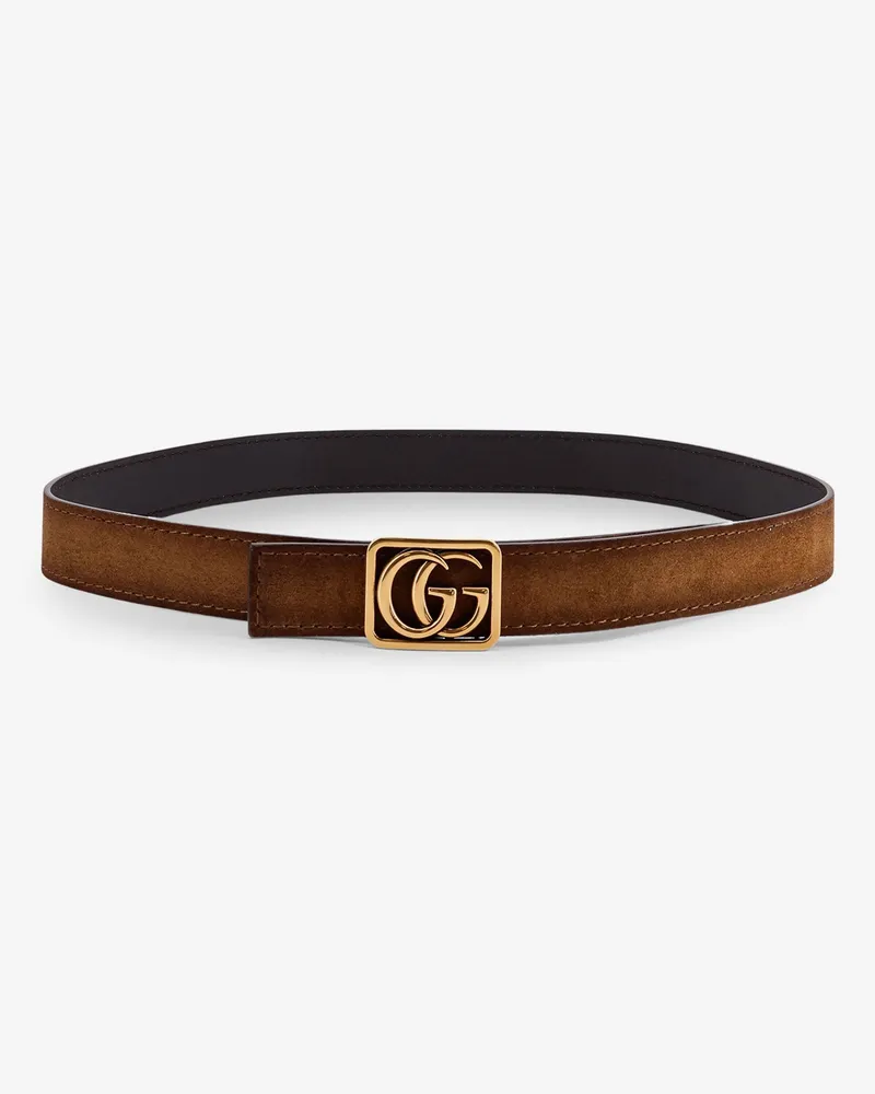 Gucci Reversible leather belt -  - gender_Man Brown