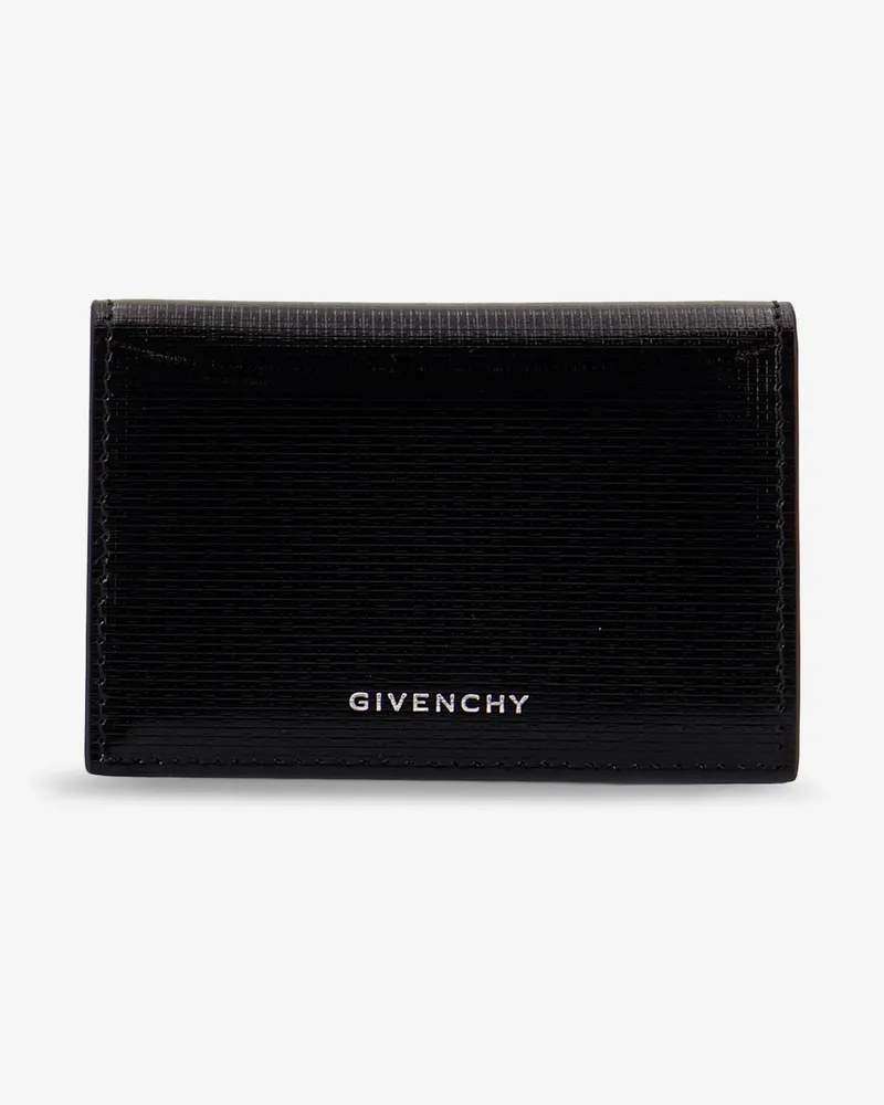 Givenchy Leather business card holder -  - gender_Man Black